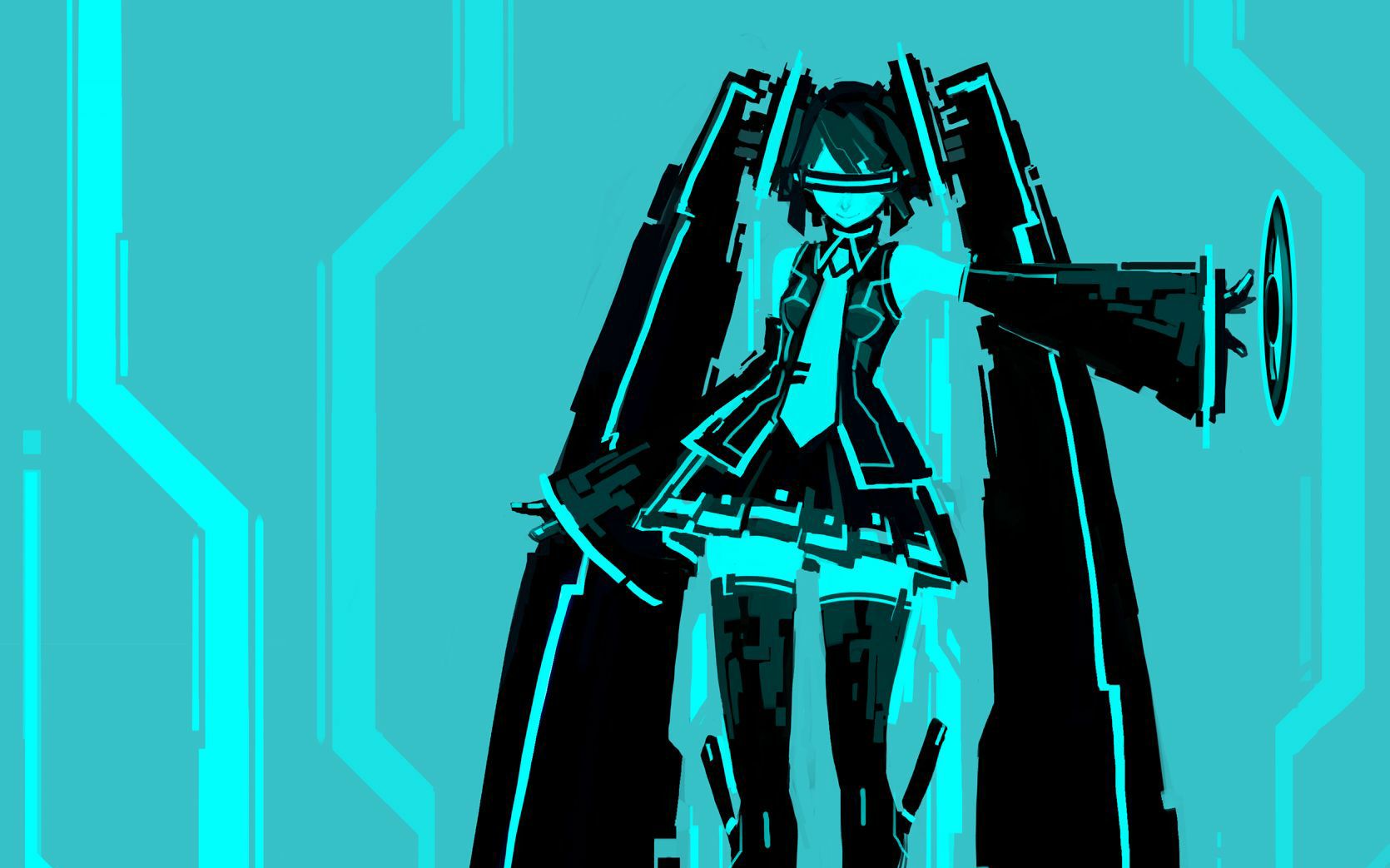 这个宅男竟然在自己的房间里开起了初音未来的全息(雾)演唱会,技术宅