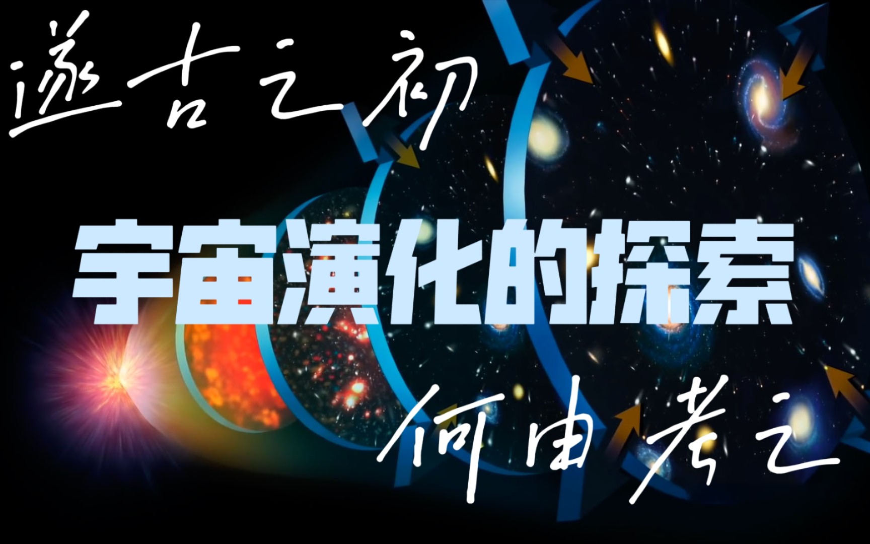 [遂古之初,何由考之]宇宙演化的探索哔哩哔哩bilibili