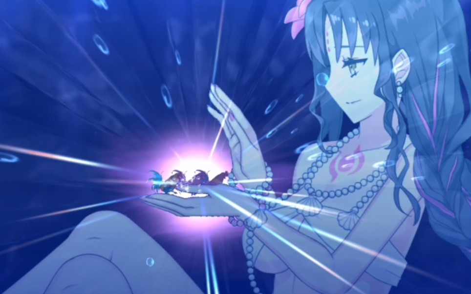 【fgo】泳装杀生院祈荒 宝具动画