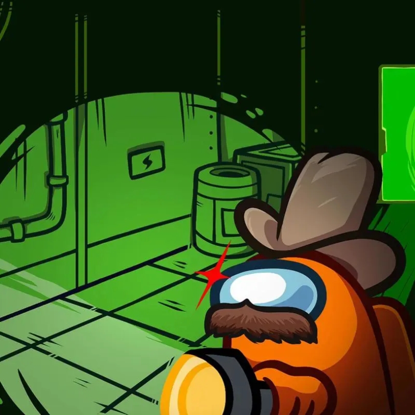 amongus躲马马音乐