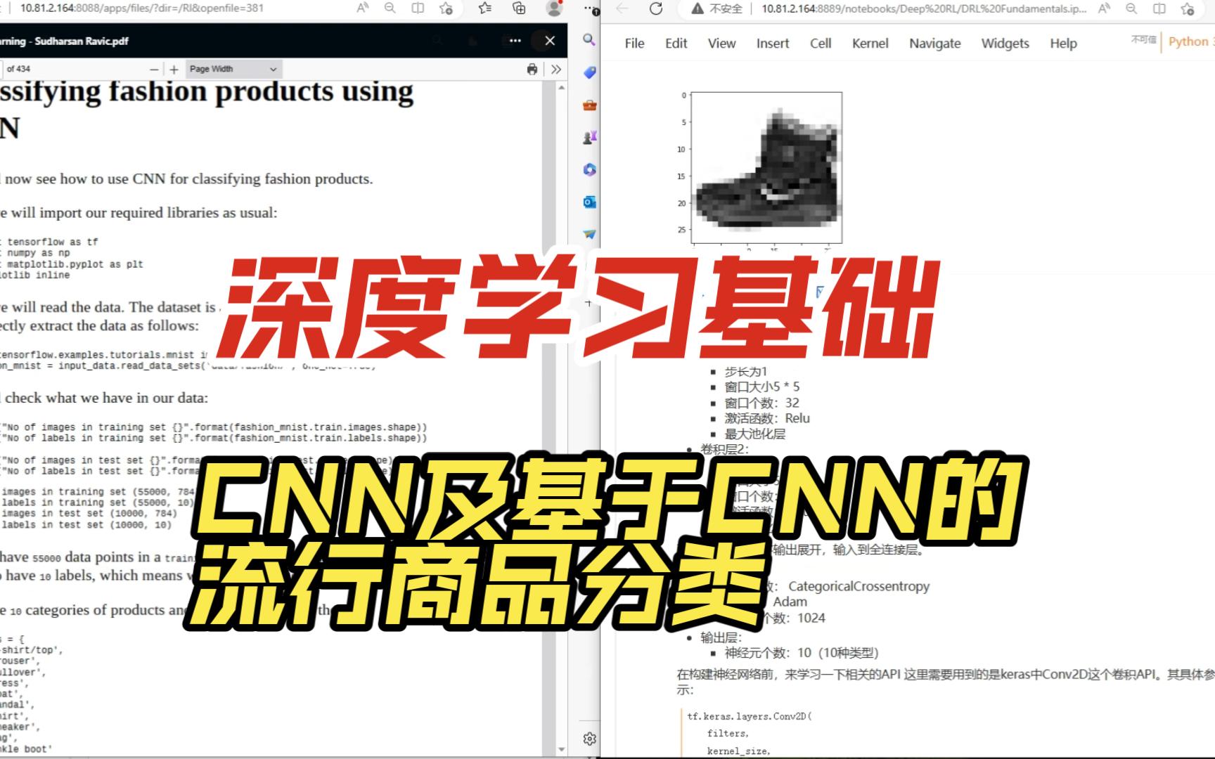 深度学习基础CNN及其应用:基于CNN的流行商品的分类哔哩哔哩bilibili