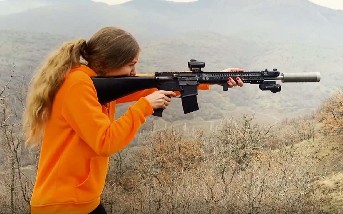 毛味ar15 泽宁特改装的ar15套件_哔哩哔哩_bilibili