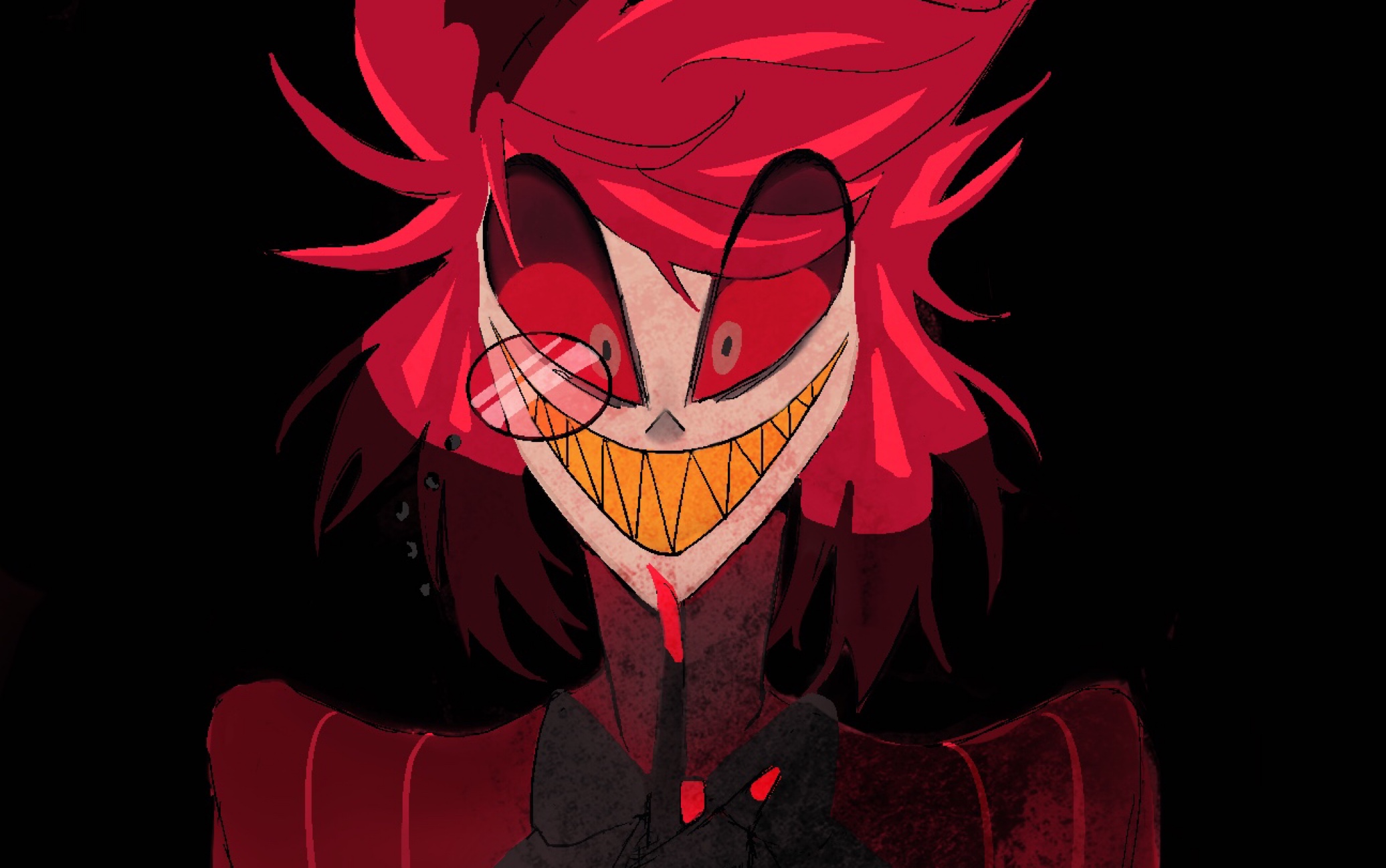 【procreate】【初投稿】地狱客栈hazbinhote—alastor