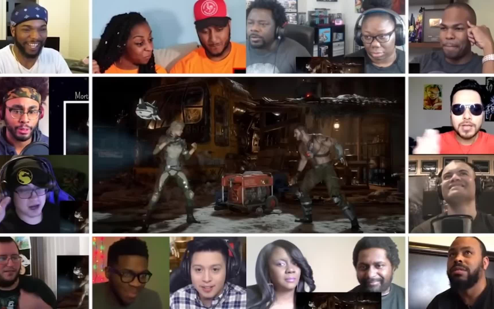 YouTube网友看MK11凯西凯奇角色预告反应哔哩哔哩bilibili