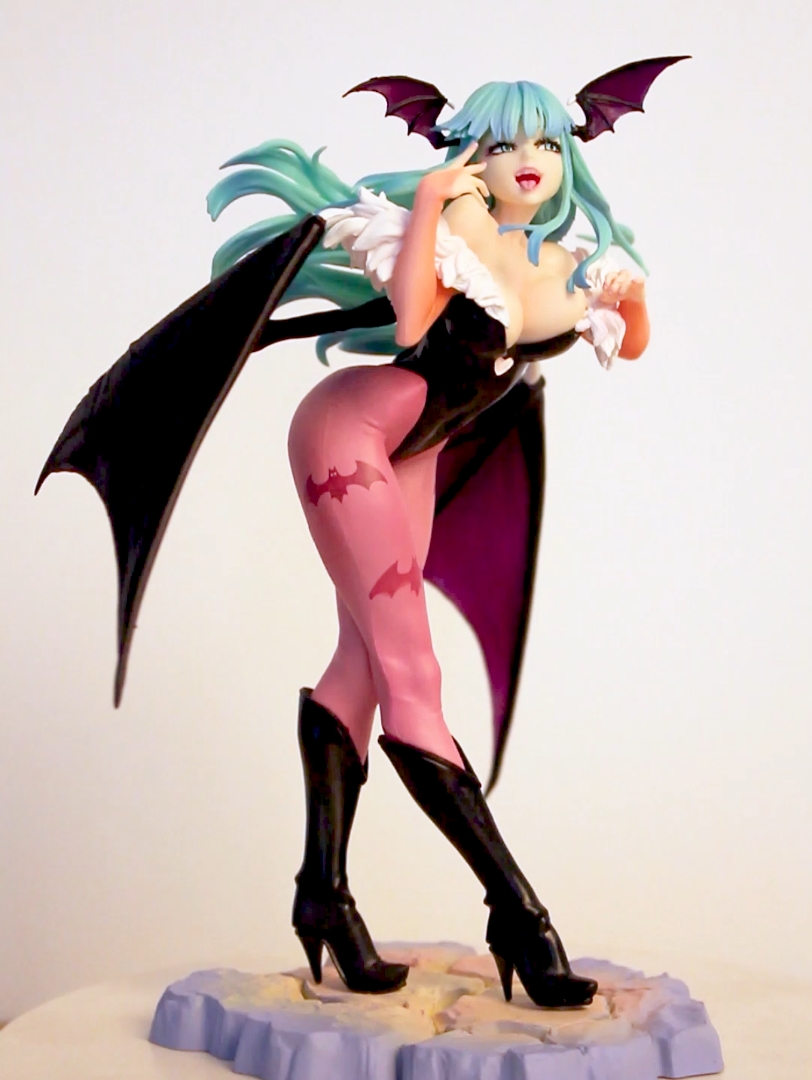 恶魔战士魅魔莫莉卡国产手办实拍展示