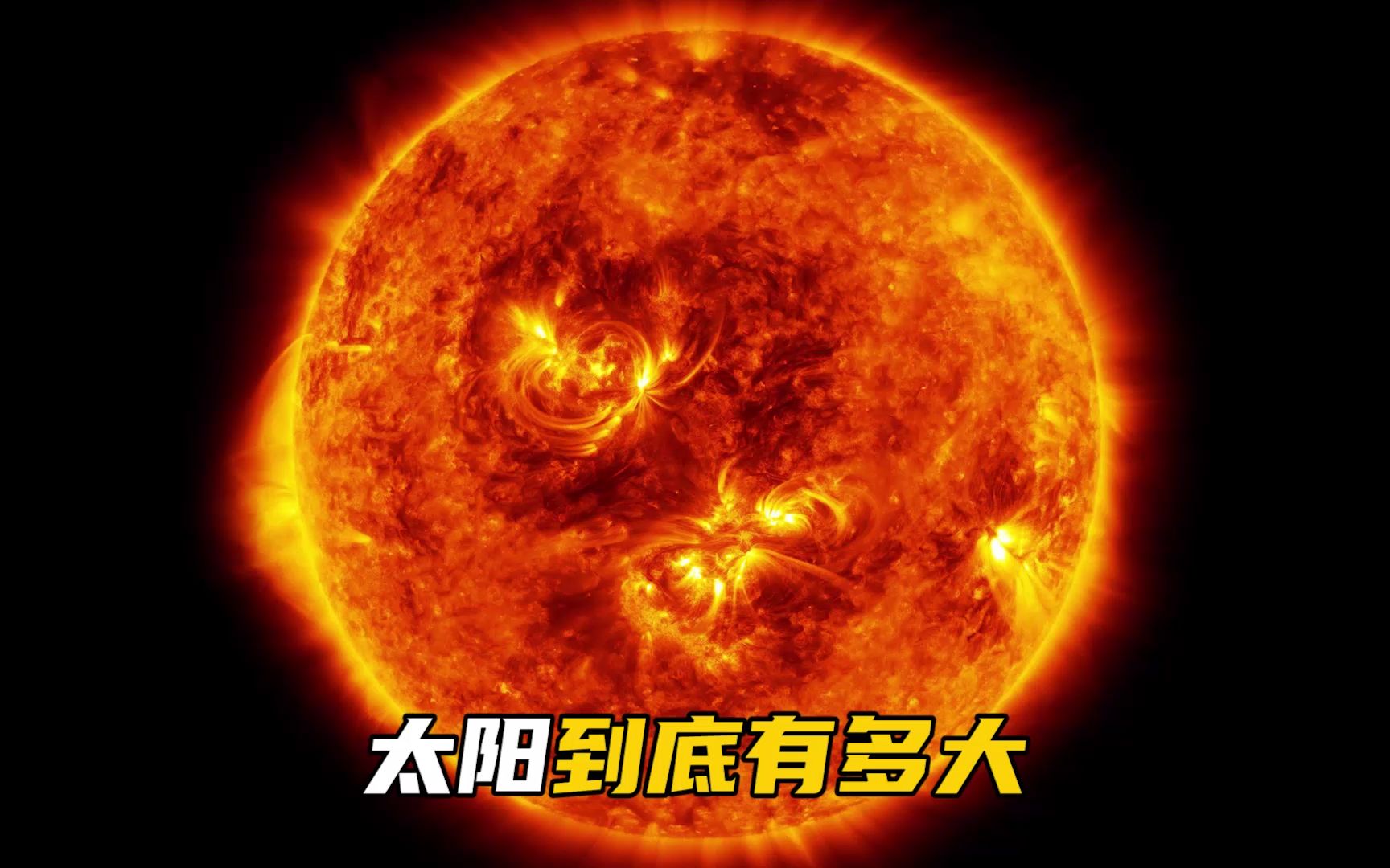 [图]太阳到底有多大？地球在太阳面前到底有多渺小？