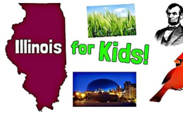 【搬运】美国各州简述伊利诺伊州Illinois for Kids  US States Learning Video哔哩哔哩bilibili