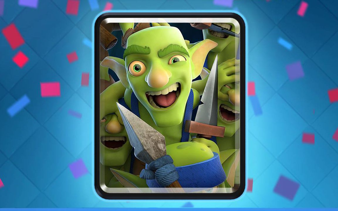 【皇室战争新卡速递】哥布林团伙_哔哩哔哩 (゜-゜)つロ 干杯~-bili