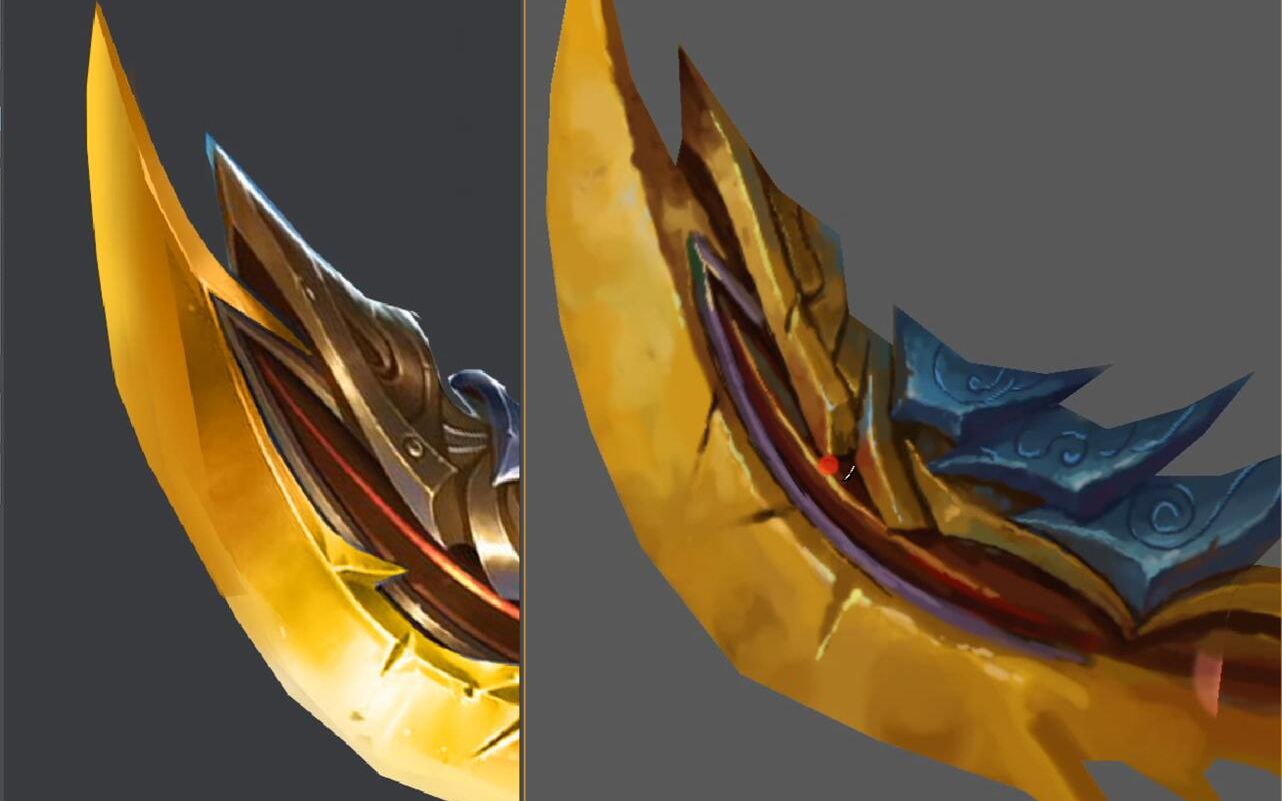 3dmax鸣洪刀,模型 贴图,告诉你30米的大刀怎么做