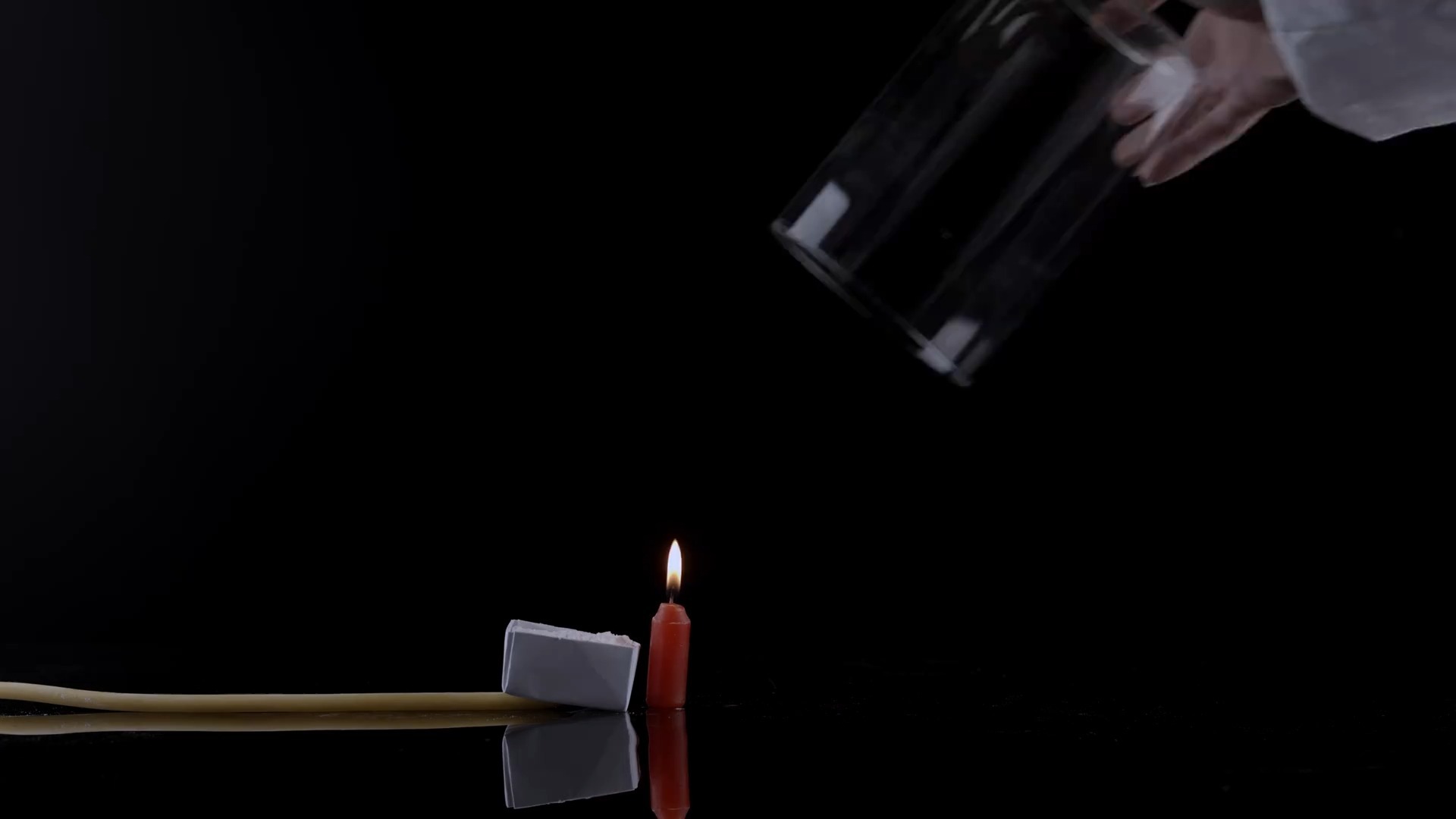 初中化学实验34：粉尘爆炸实验