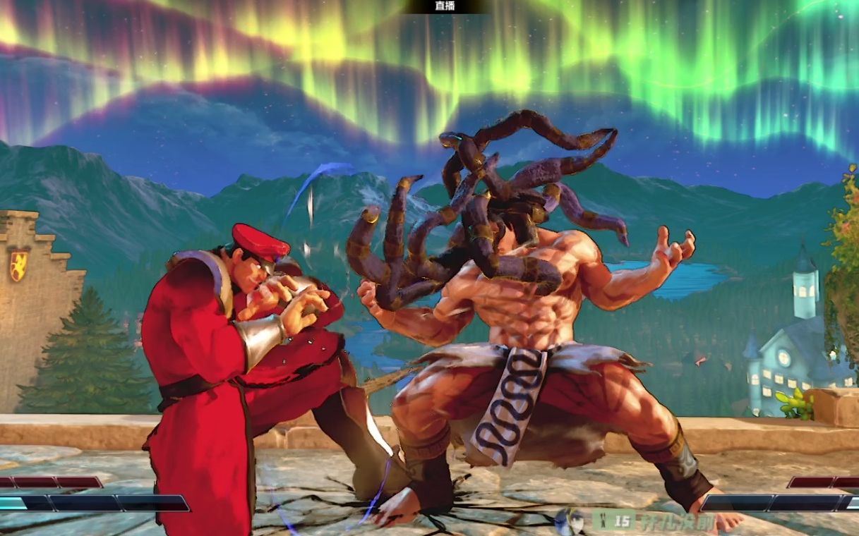 街霸5:国内顶尖玩家对局实况直播录制,野人大战将军拜森