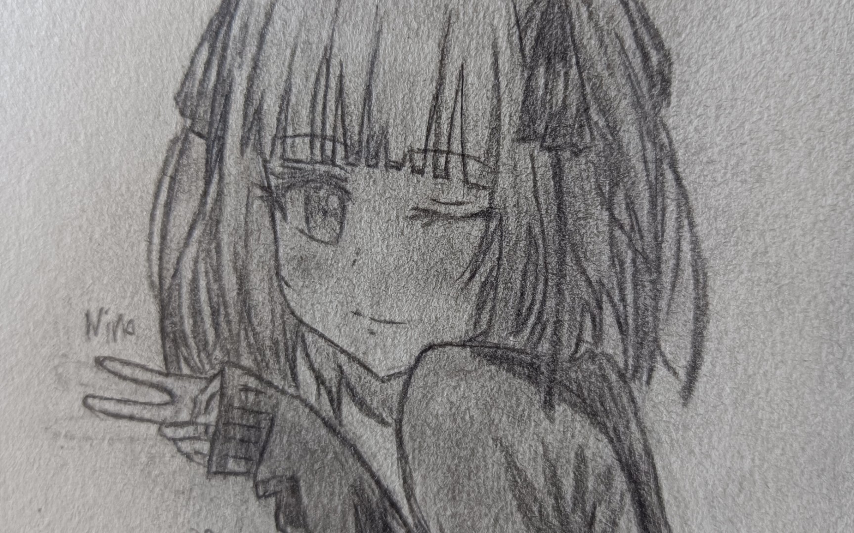 手绘中野二乃(画的不好勿喷)五等分的花嫁