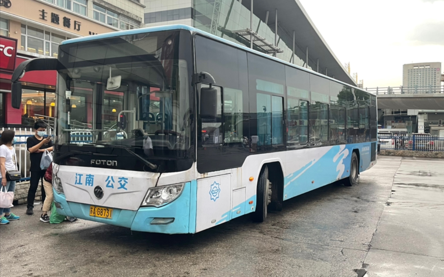 【南京公交】南京公交66路(龙江新城市广场-南京站·南广场西)全程pov