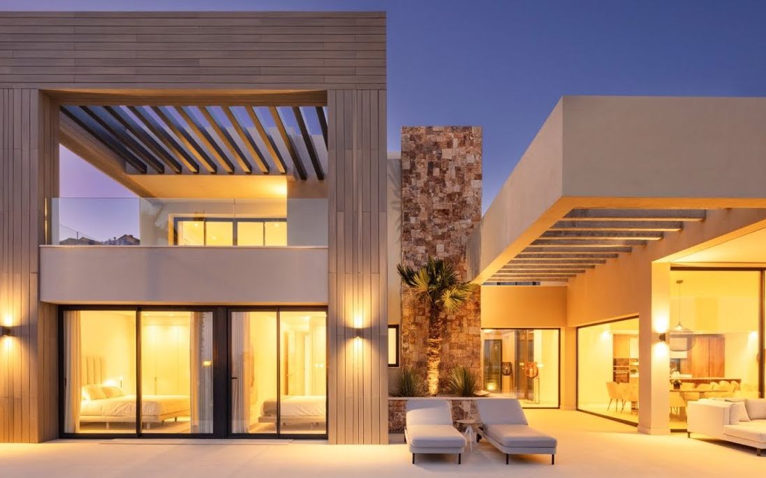 000€的前卫现代的别墅