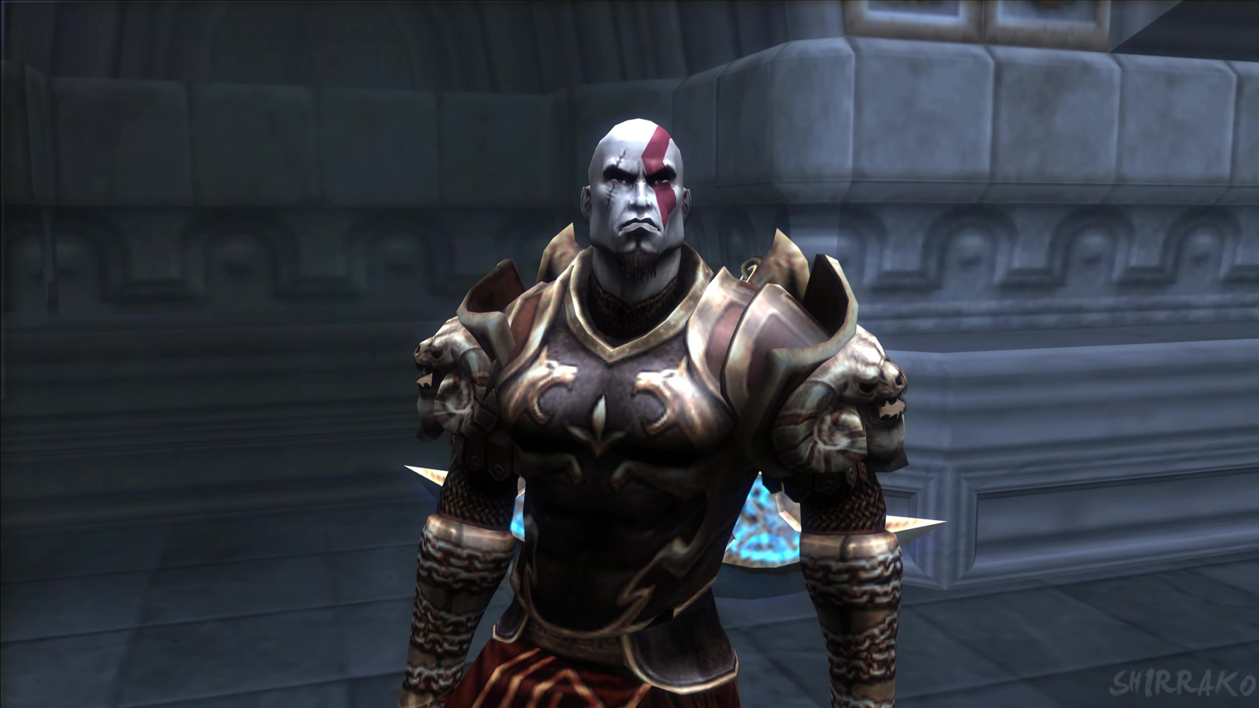 god of war 2 remastered (ps5) - colossus of rhodes boss fight