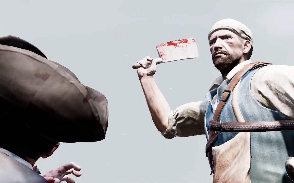 [assassins creed iii]剧情向:手持西瓜刀,不要问我眼睛干不干