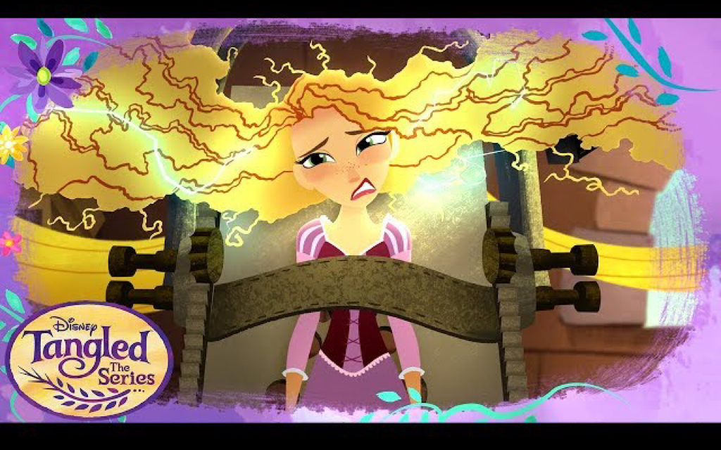 bad hair day l inside the journal l tangled the series l disney