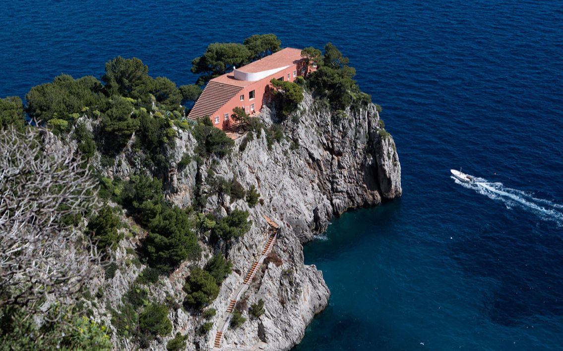 最孤独的别墅-马拉帕特别墅casa malaparte&杰尼亚uomo香水大片