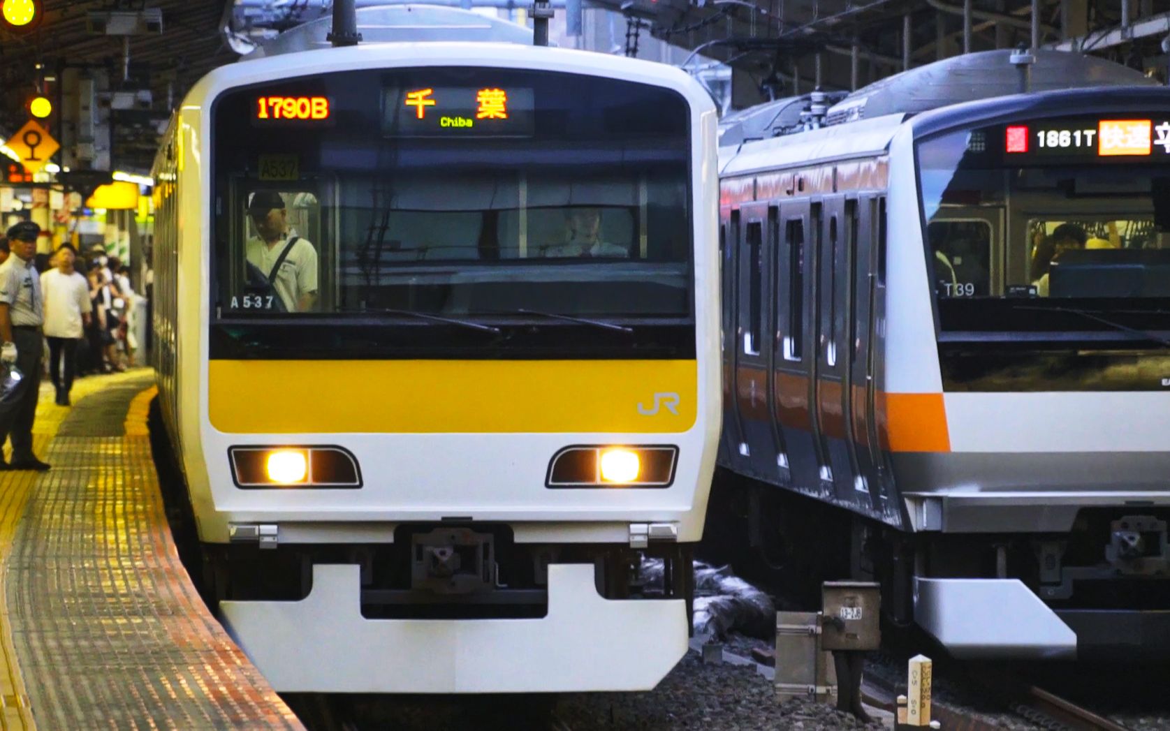 中央快速线·中央总武缓行线电车风景(下)繁忙的新宿和夏日的秋叶原