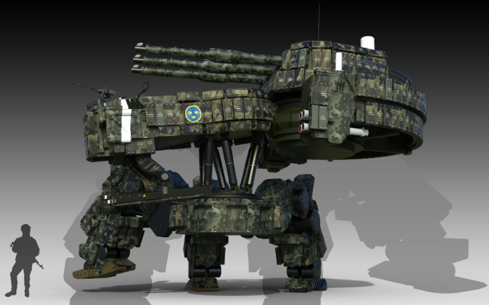 活动作品汉龙联邦第十一期ht3堡垒级机动防御装甲