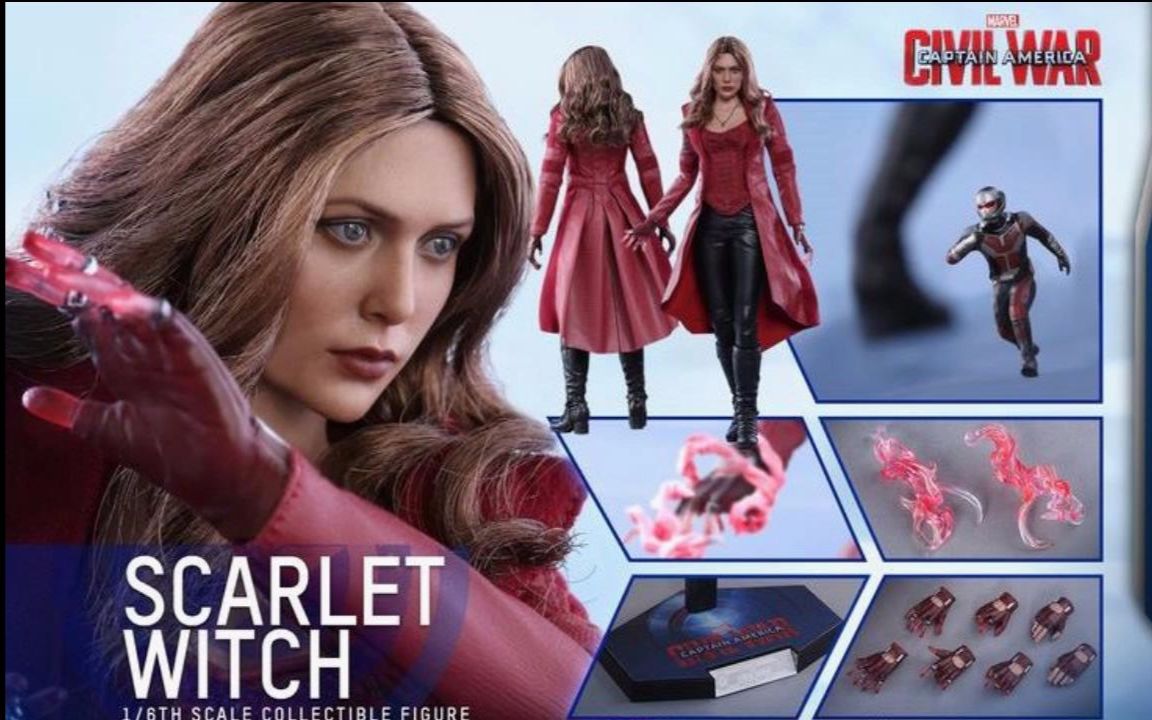 道哥的模玩时间011hottoys绯红女巫30所以最后还是入了ht的大坑