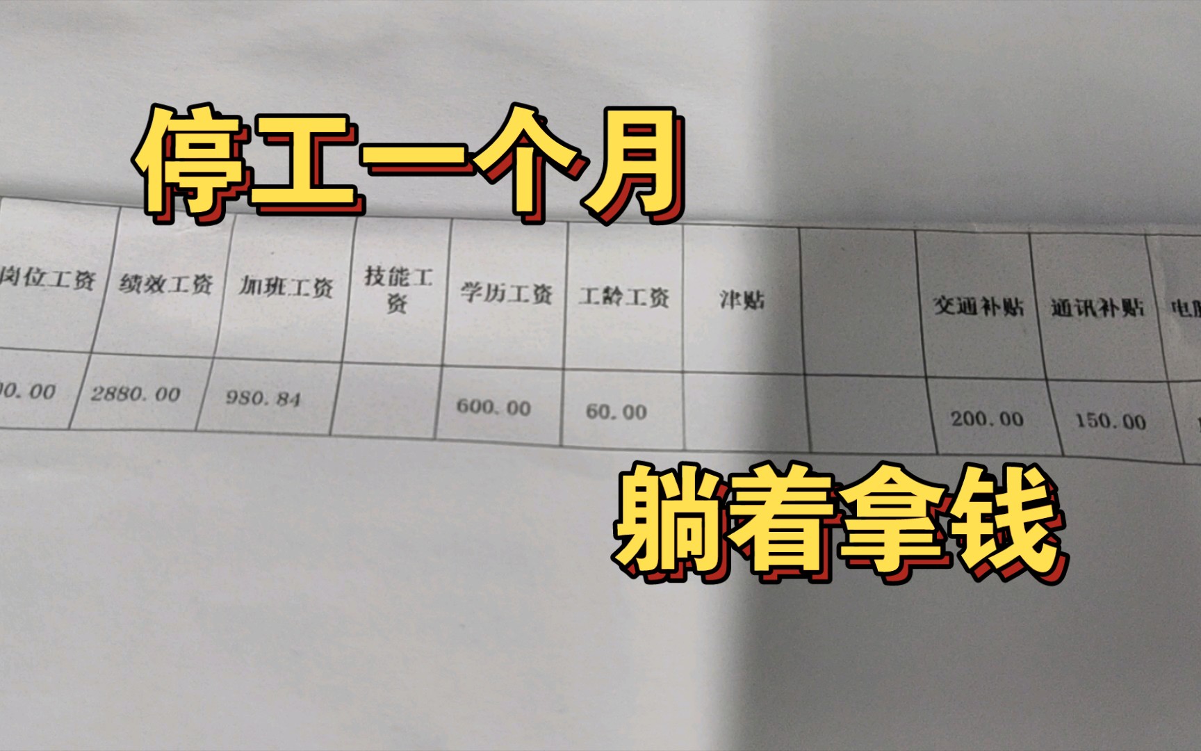 中铁某局技术员月真实工资到账,虽然有钱白拿,但并没有感觉有多快乐哔哩哔哩bilibili