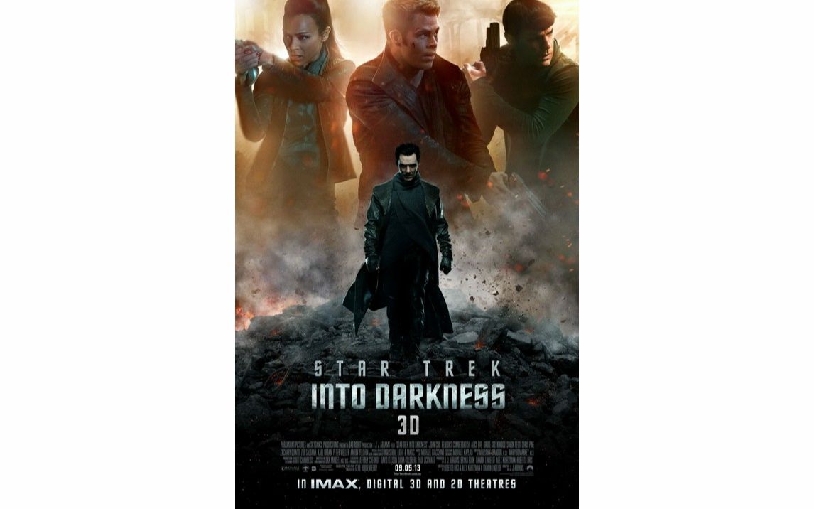 [图]《STAR TREK INTO DARKNESS》TRAILERS 《星际旅行：驶入黑暗》预告片集 2013