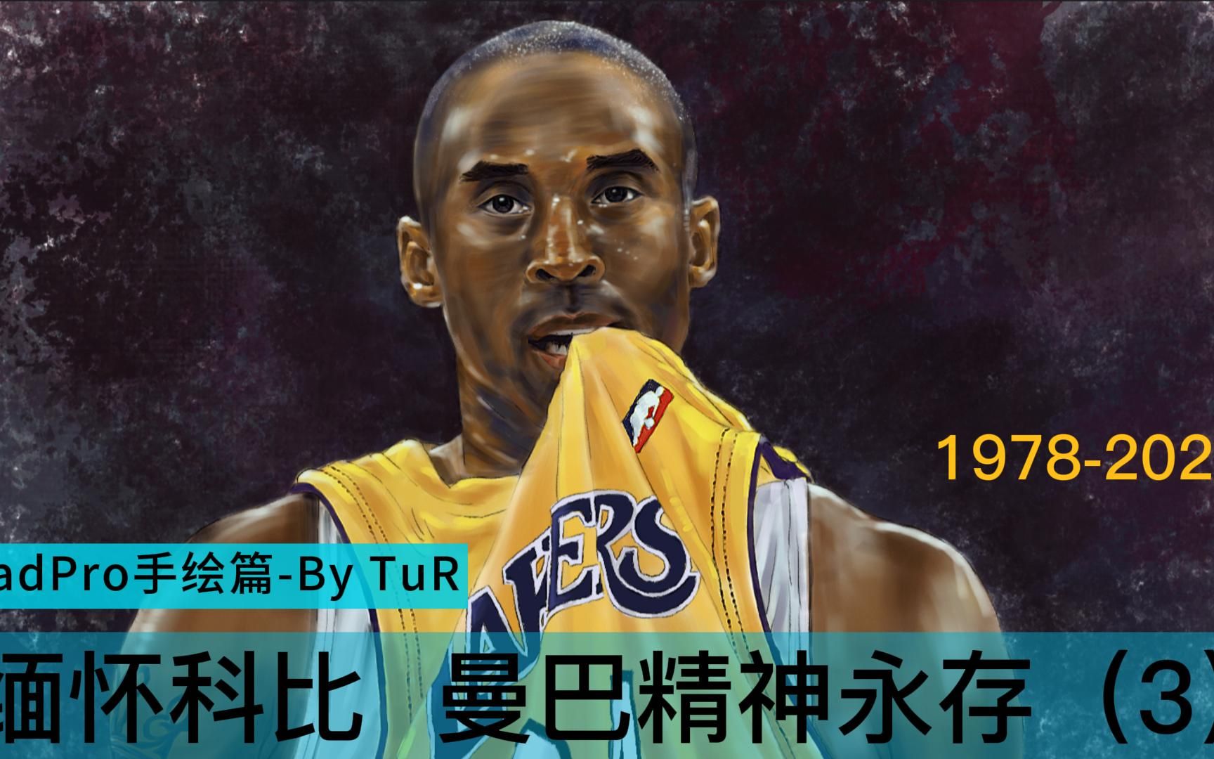 ipad手绘篇-科比(3)