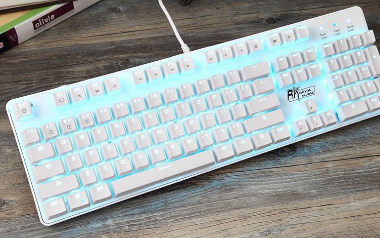 rk920机械键盘打字音红轴打字音测试