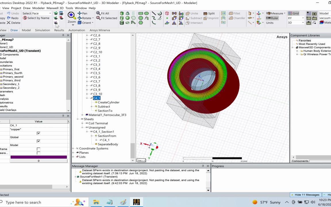 10. Maxwell 3D Setting up Shield winding哔哩哔哩bilibili