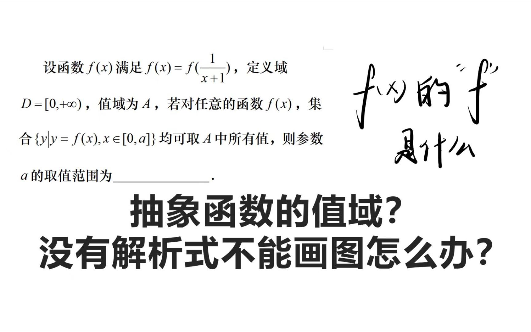 [图]【函数的概念你真的清楚了吗？（一）】2022上海高考数学T12