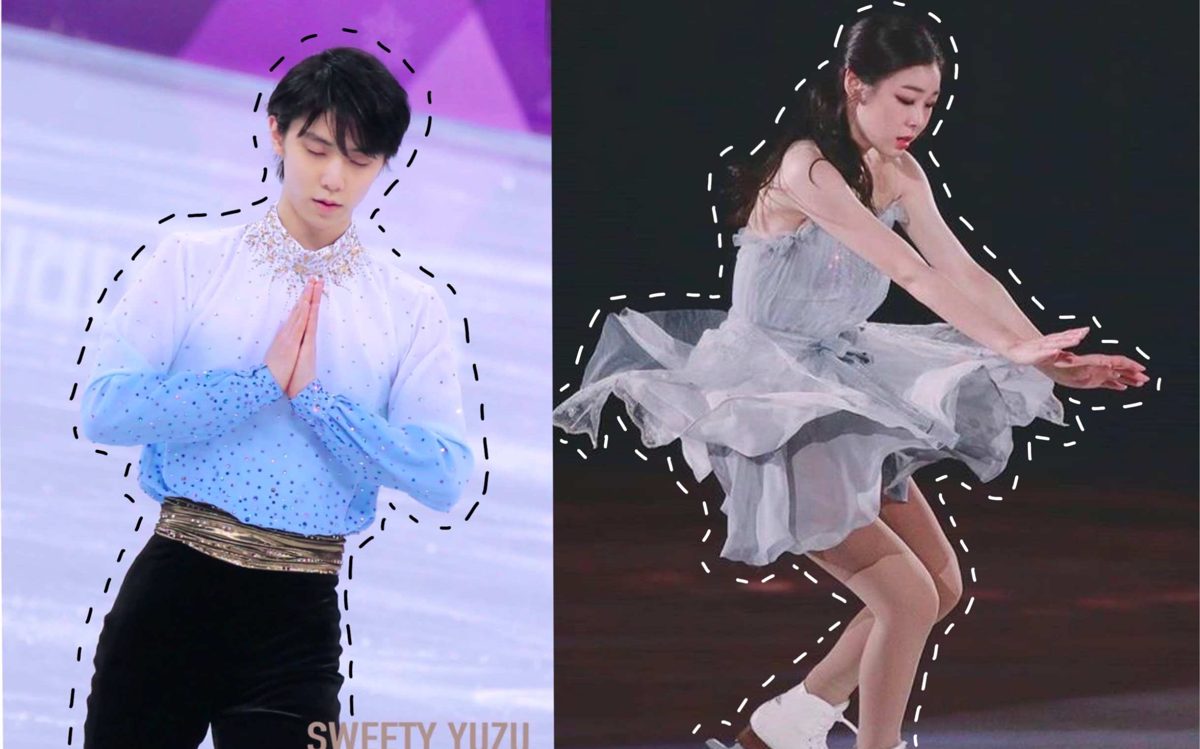 羽生结弦金妍儿花滑界近年来唯一的女王和皇帝