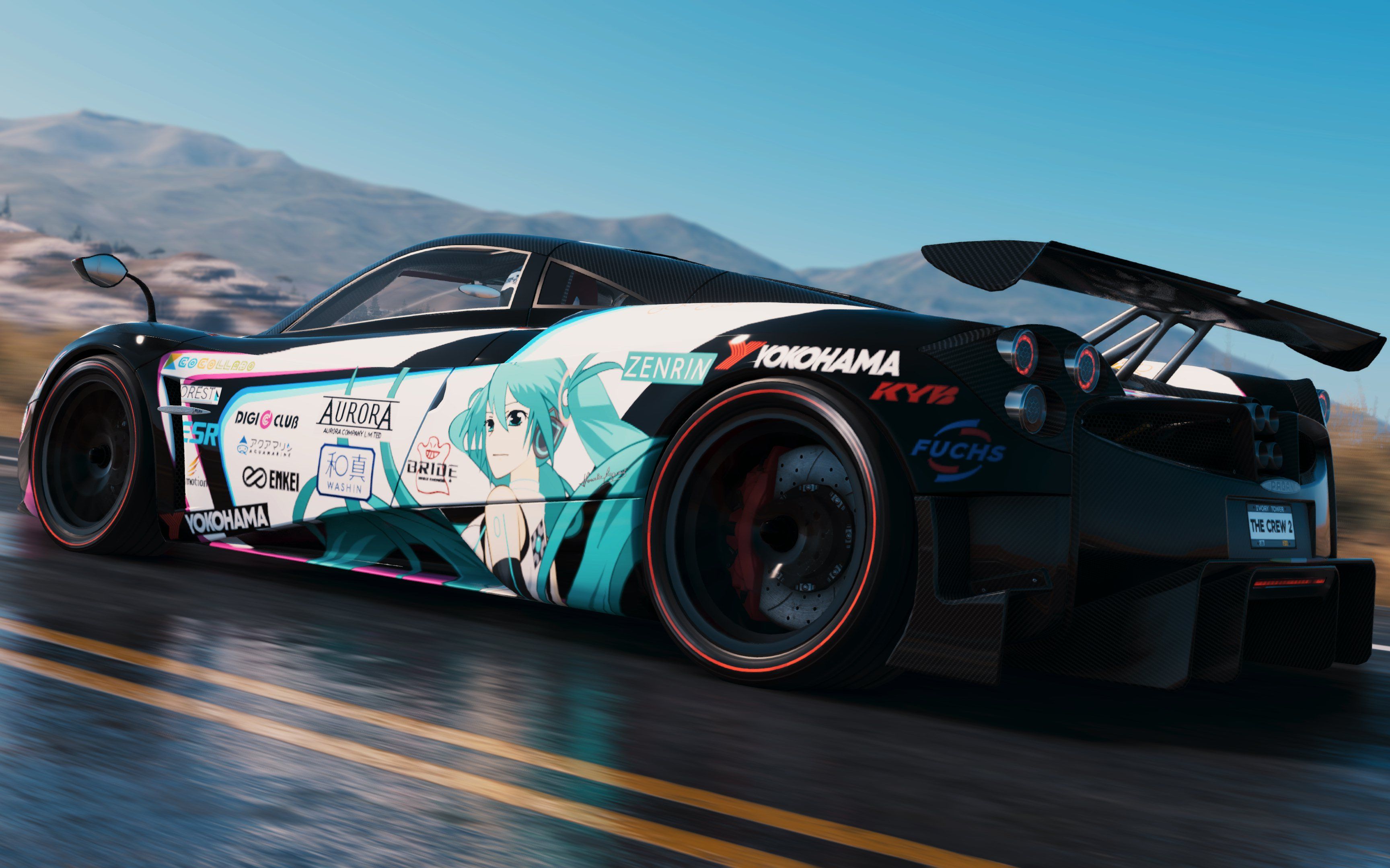 飙酷车神2纽约全程无氮气风神28分45秒初音未来痛车全是失误全程未