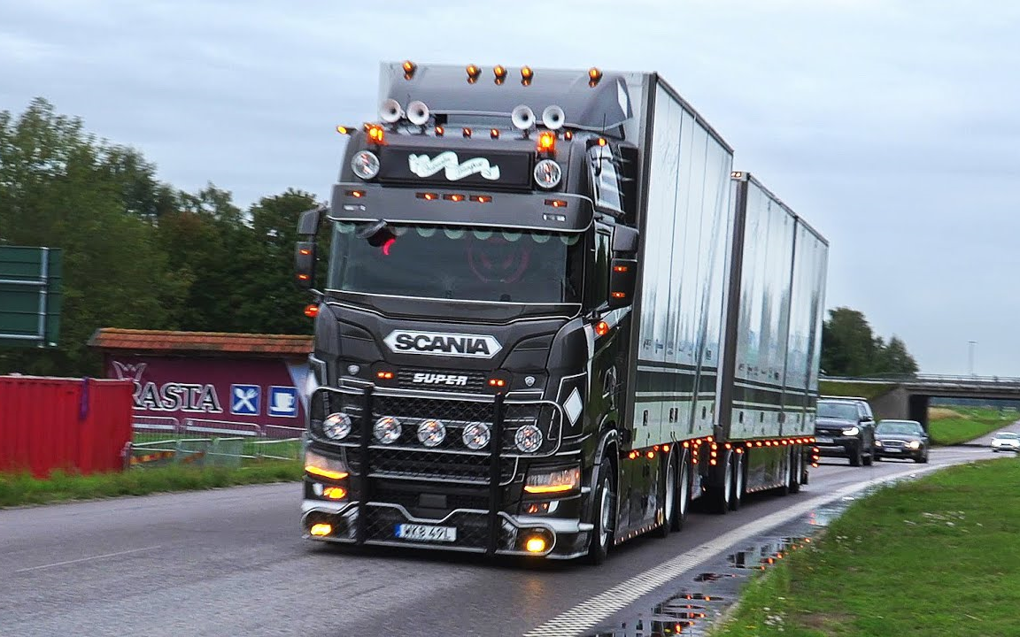 欧洲卡车  european truck spotting  sweden truckshow 瑞典