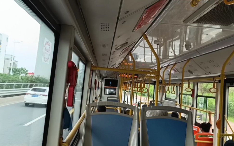 【现从化最豪华的公交车】广州公交顺途公汽从5路 k9f 广从北路飞车