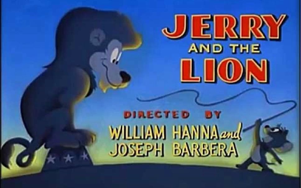 [图]猫和老鼠杰瑞和狮子 Jerry and the Lion.1950.原版标题卡