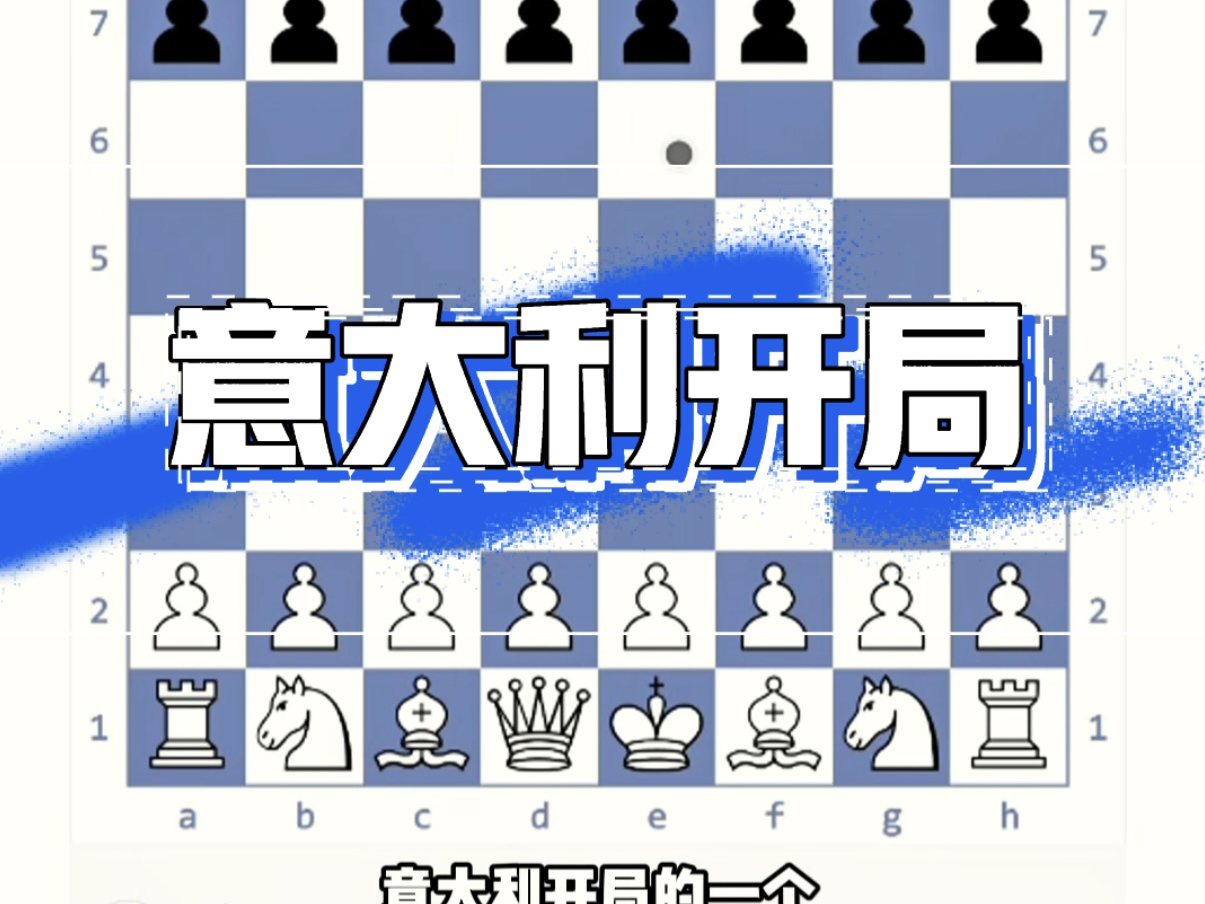 国际象棋教程|意大利开局完整变化