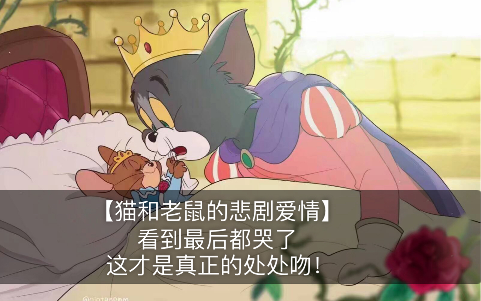 长大后再看猫和老鼠竟然哭了【猫和老鼠的爱情悲剧】绝配处处吻!