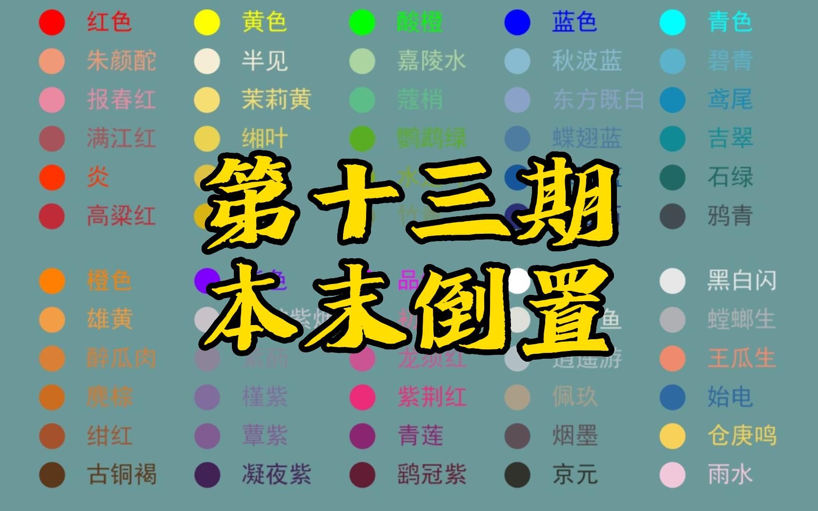 【逆旅】第13期——本末倒置哔哩哔哩bilibili