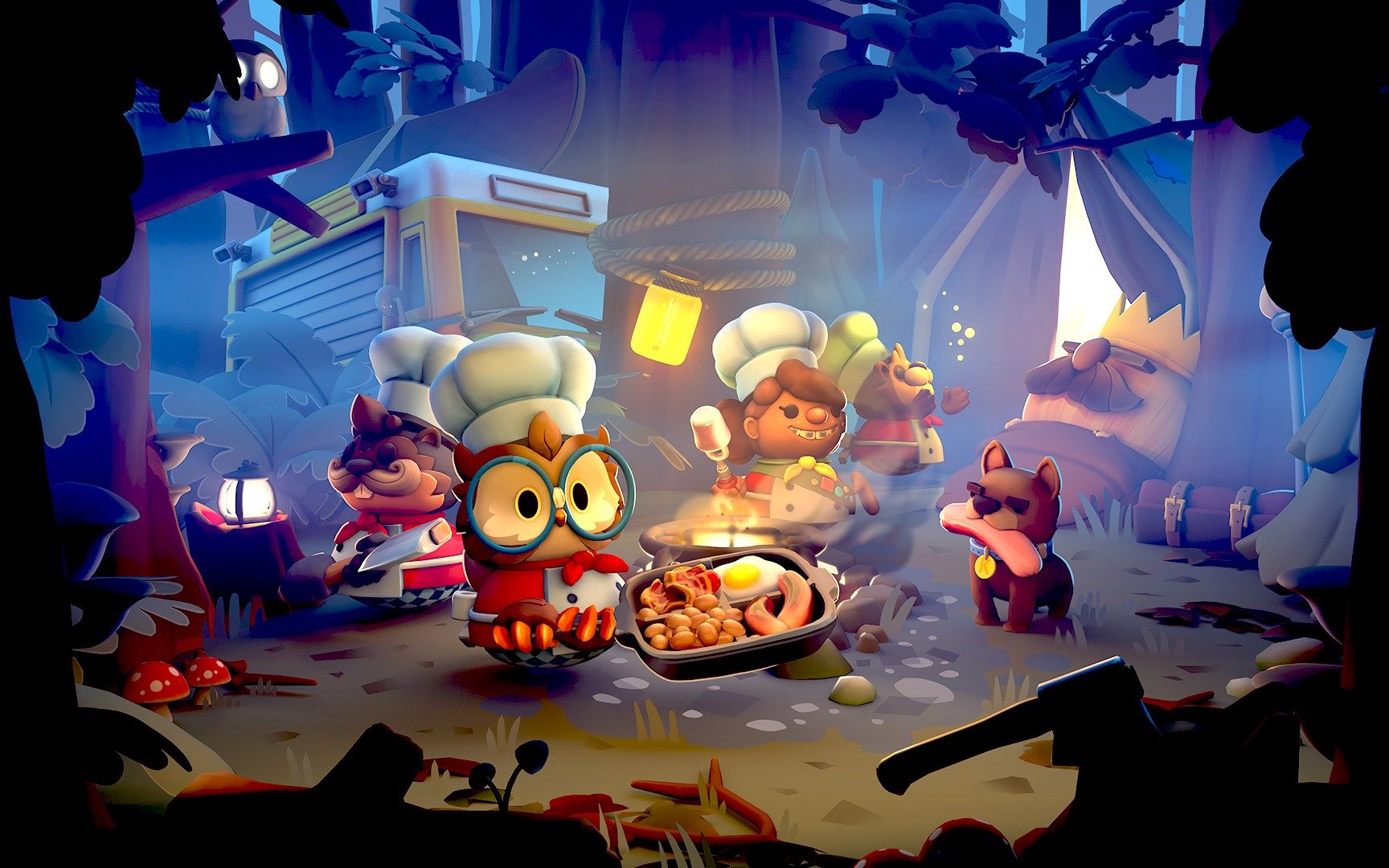 【无双菜鸡】胡闹厨房2分手厨房2overcooked 2 双人合作全四星视频