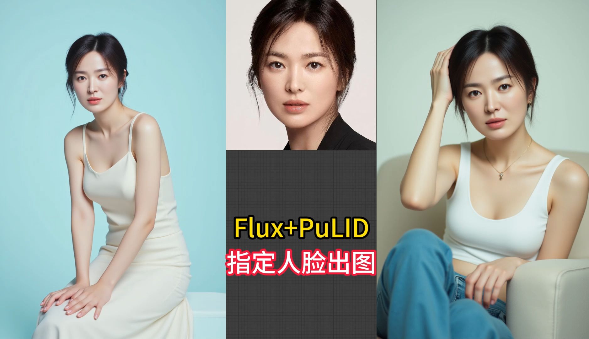 flux+PuLID指定人脸出图哔哩哔哩bilibili