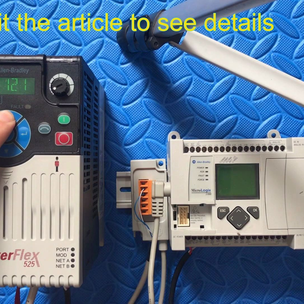 Micrologix 1100 Modbus RTU PowerFlex 525 Tutorial 