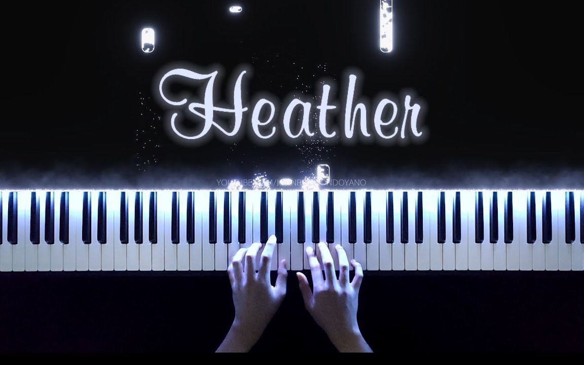 [图]Conan Gray《Heather》, 心碎情歌【特效钢琴】