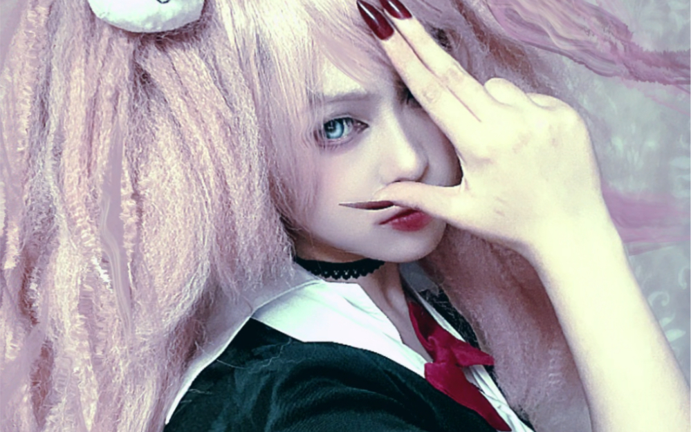 【江之岛盾子cos超 高 校 级 的 绝 望