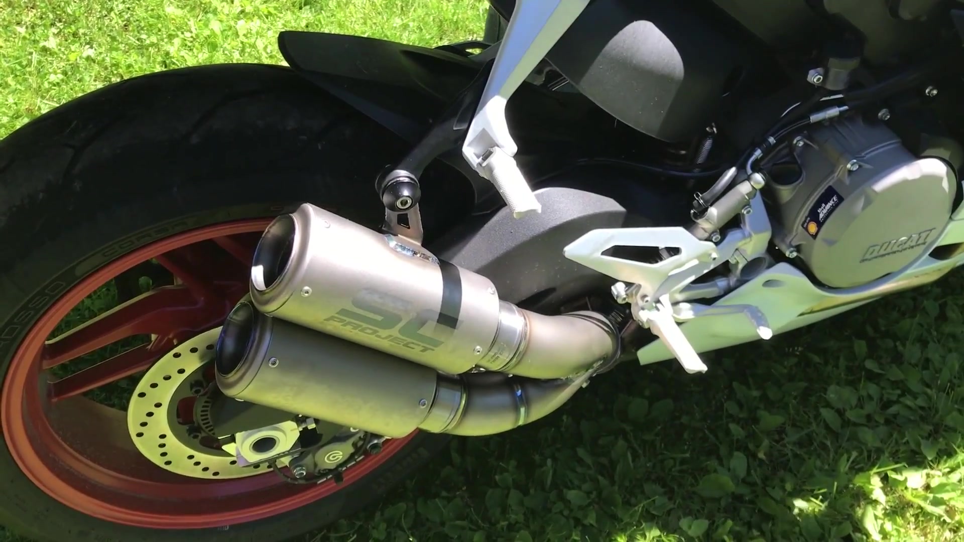 杜卡迪panigale959改scproject排气展示