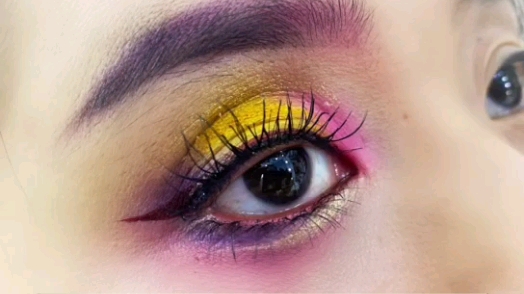 三段式眼影#彩妆培训#兰梦化妆造型培训学校