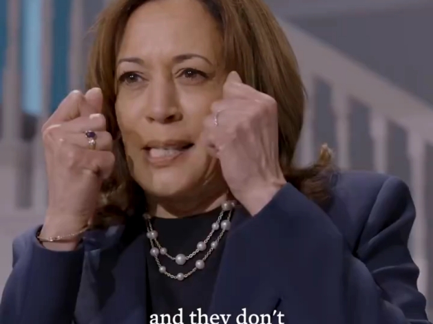 『中英』哈里斯讨论自己的母亲shyamala gopalan harris博士,她19岁