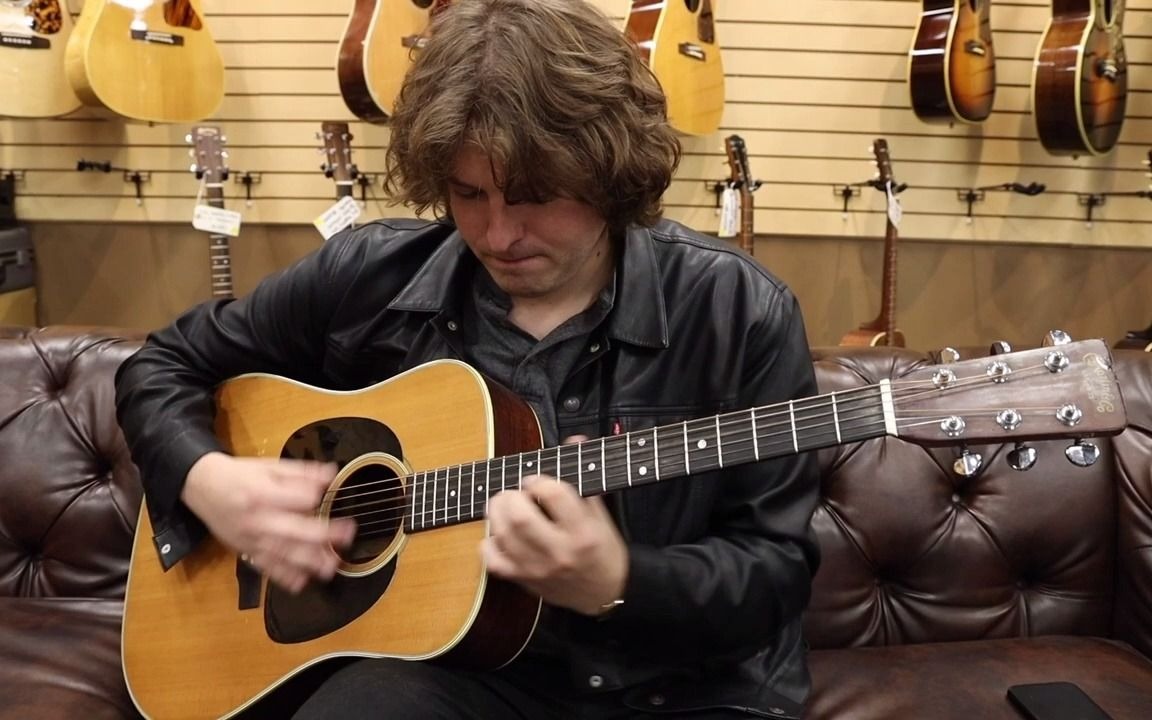 【吉他试音】cos蝙蝠侠的老马丁!1969 martin d-28 double pickguard