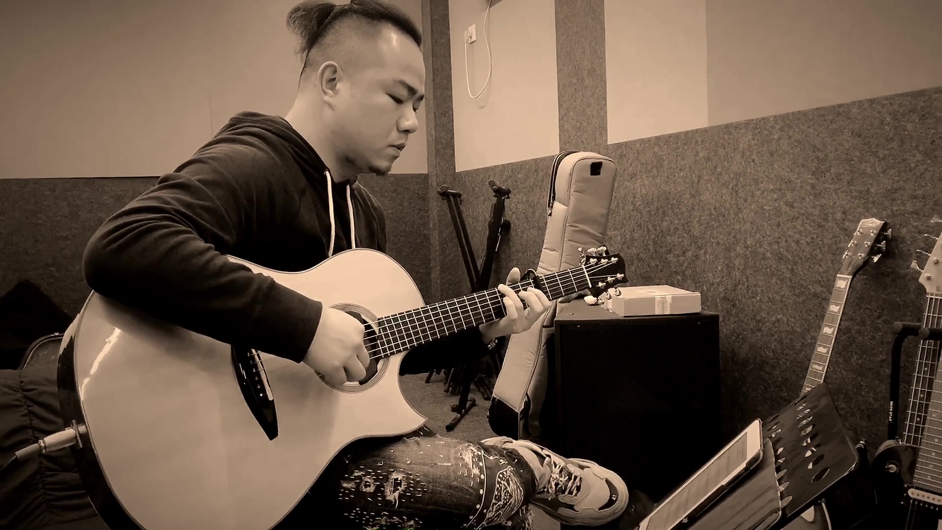 down by the salley garden 莎莉花园 吉他指弹改编