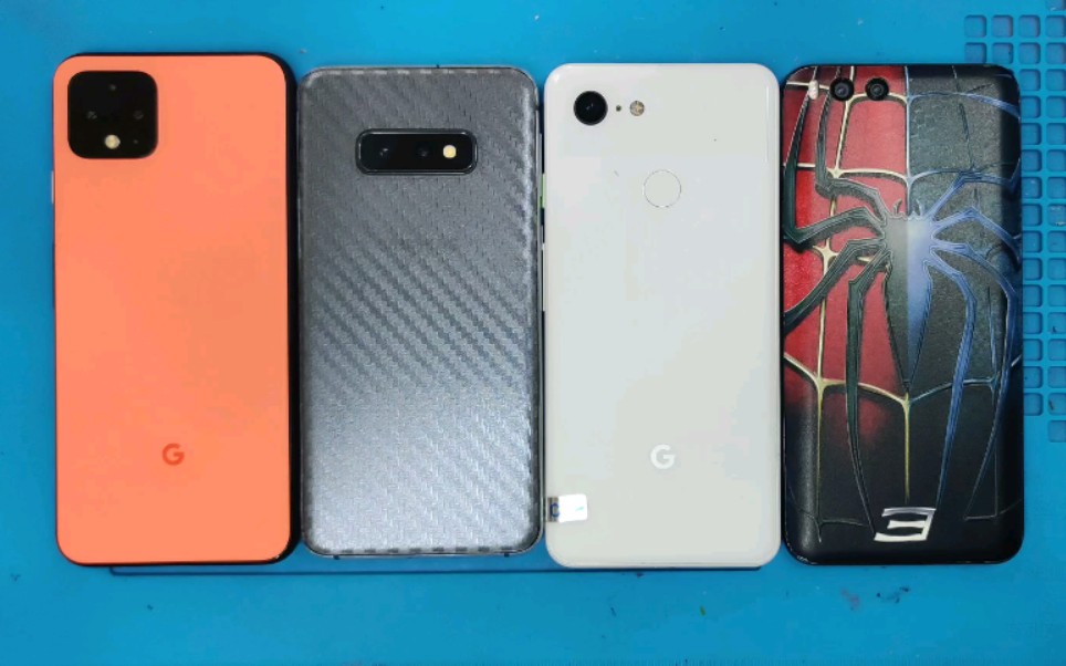 几个不错的单手操作手机大小对比,小米6,pixel3,pixel4,三星s10e哔哩哔哩bilibili